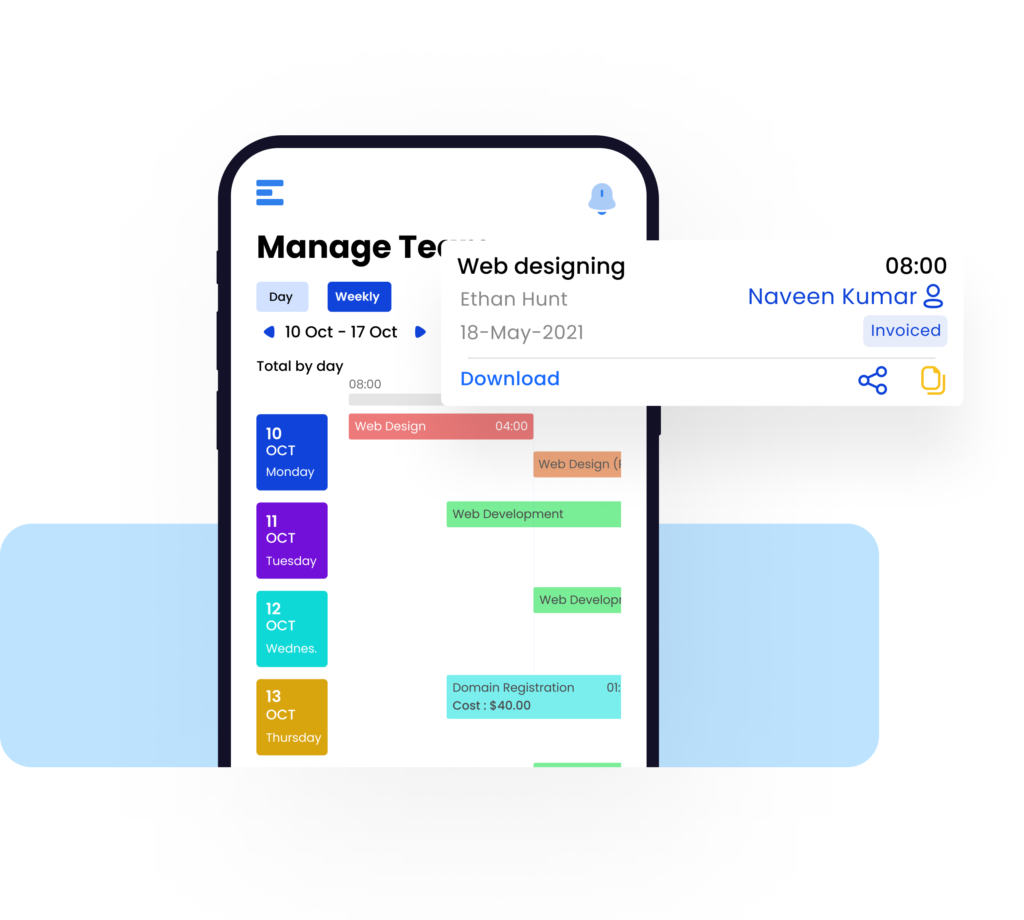 myStaff product screenshot